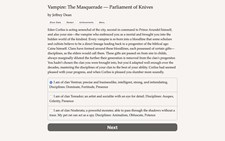 Vampire: The Masquerade — Parliament of Knives Screenshot 1