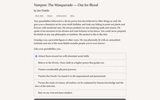 Vampire: The Masquerade — Out for Blood Screenshot 5