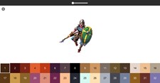 Coloring Pixel - Fantasy Characters Screenshot 1