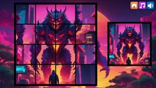 OG Puzzlers: Synthwave Monsters Screenshot 2