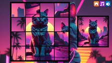OG Puzzlers: Synthwave Cats Screenshot 4