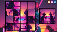 OG Puzzlers: Synthwave Cats Screenshot 1