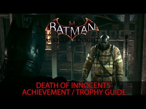Batman arkham knight trophy guide