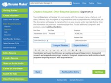 Resume Maker for Windows Screenshot 7