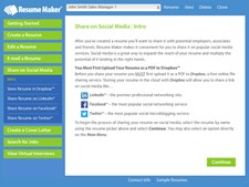 Resume Maker for Windows Screenshot 1
