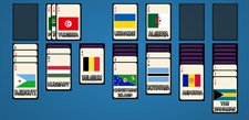 Solitaire: Learn the Flags! Screenshot 1